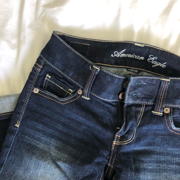 American Eagle Artist Cropped Jeans - Picture 1 of 7